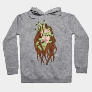 Hand Face Hoodie